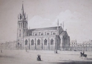 A drawing of St John's c.1880